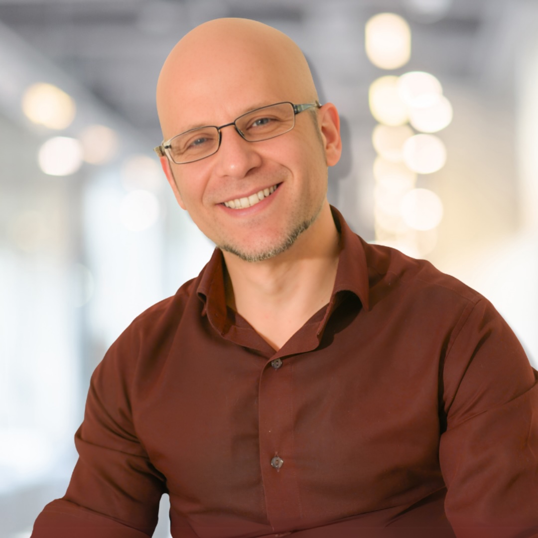 Dr Sam Headshot Flavorful Background 1